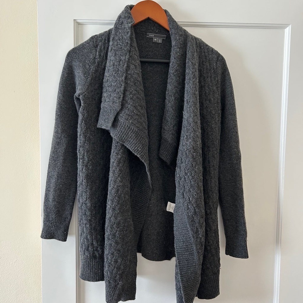 VINCE Cashmere/Wool Blend Cardigan